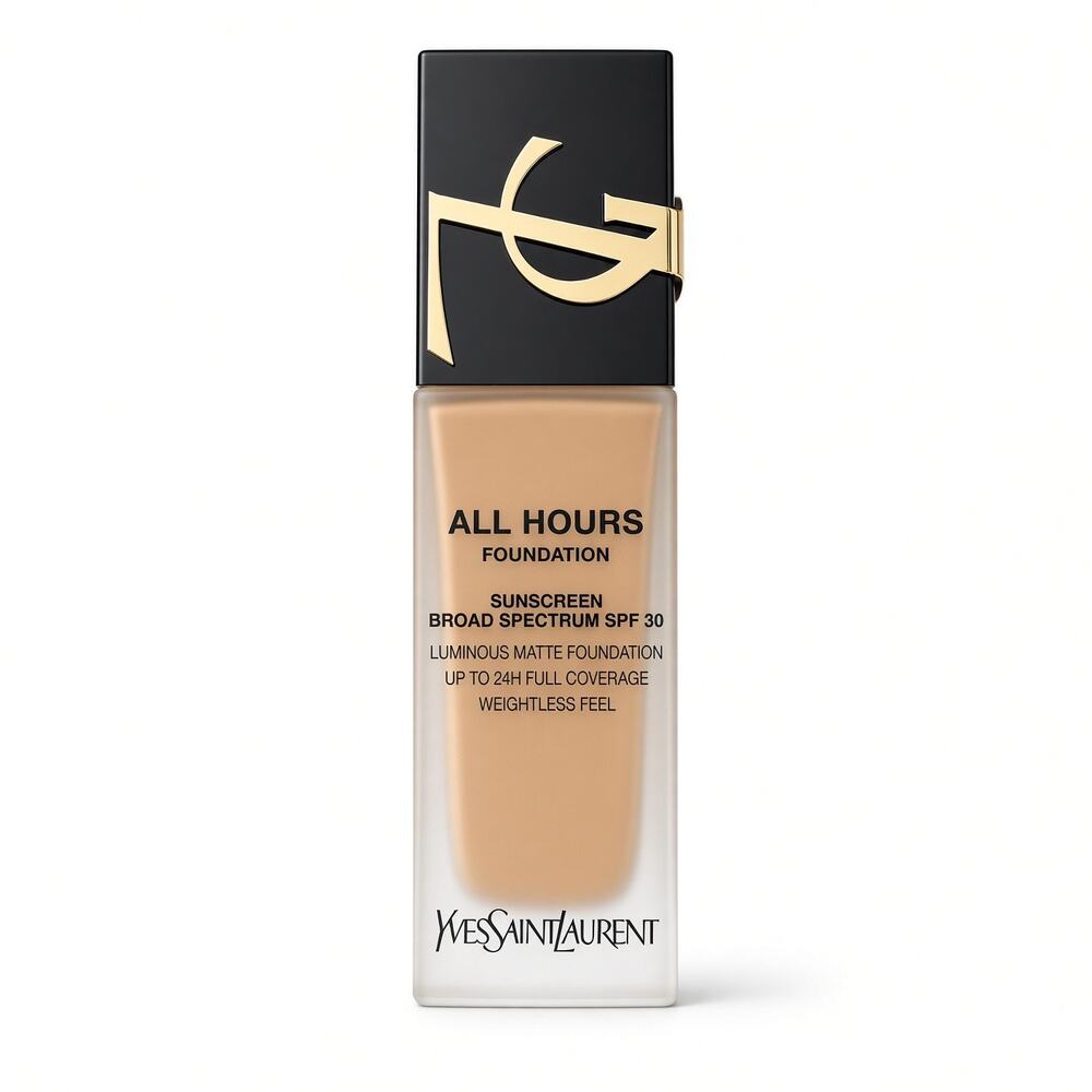 $65 | Yves Saint Laurent All Hours Foundation — DW6 (Deep Warm 6)
